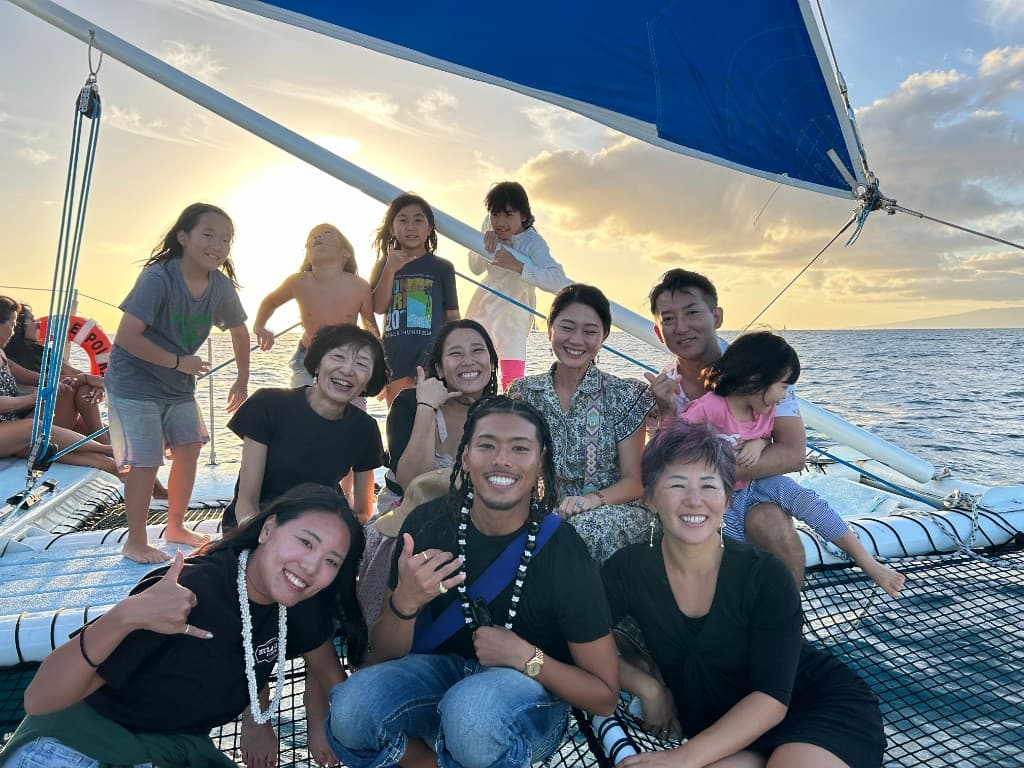 子連れファミリーのハワイビーチ